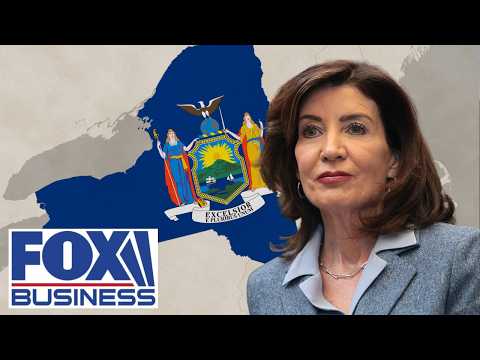 'ALMOST COMICAL': New York's Hochul URGES wealthy to come back