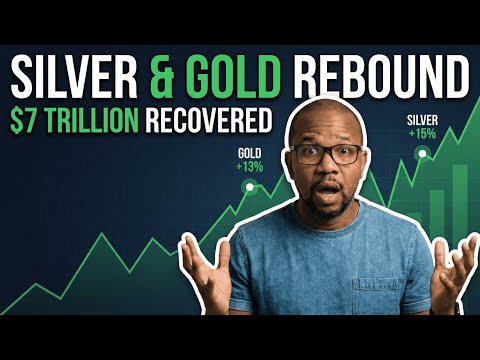 $7T Recovered in 48 Hours – Silver +15%, Gold +13%! JPMorgan $6,300 Gold = Silver Hits $150 NEXT?