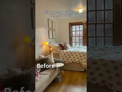 DIY Pre-War Charm in 220 sq ft Brooklyn Heights Studio #apartmenttherapy #newyork #housetour