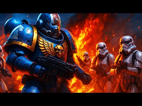 What If A Space Marine Came Into Star Wars?
