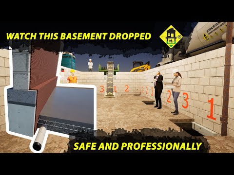Basement Lowering / Underpinning Toronto | Construction Steps | Inspections | Costs - 2025 Guide