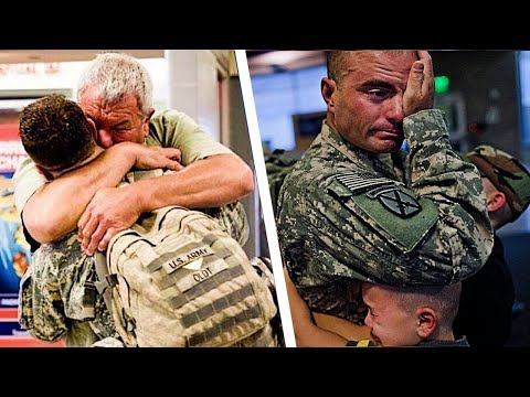NEW 2024 Heart-warming Soldiers Coming Home (BEST COMPILATION)