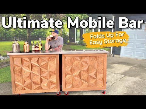 DIY Outdoor Furniture Ideas || Ultimate Patio Bar Build