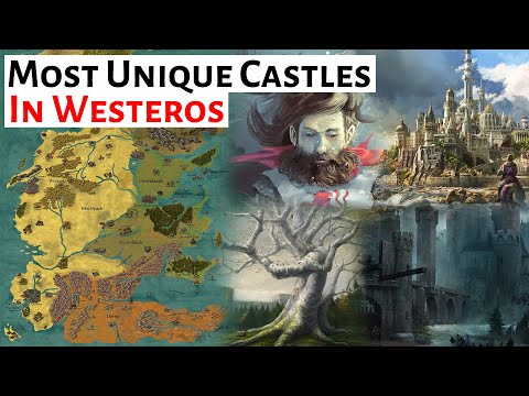 The most UNIQUE Castles In Westeros | House Of The Dragon / ASOIAF History and  Lore Explained