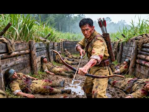 Japanese army bullies villagers,but a kung fu hero appears and defeats 1,000 soldiers!
