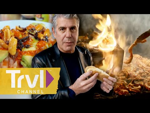 Street Food from Around the World | Anthony Bourdain: No Reservations | Travel Channel