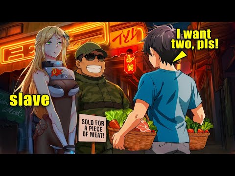 He Accidentally Crossed the Apocalypse, Where 1 Pound of Pork Buys a HOTTIE! Manhwa Recap