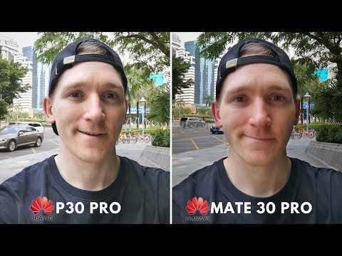 Huawei Mate 30 Pro vs P30 Pro CAMERA TEST