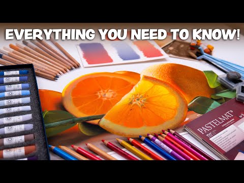 A COMPLETE Beginners Guide to Soft Pastels & Pastel Pencils