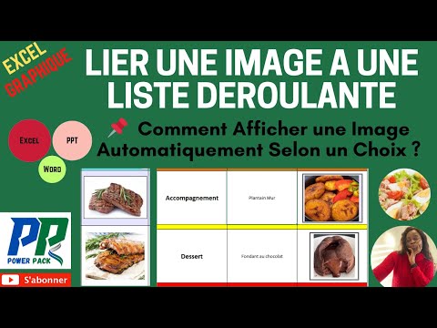 Excel : Comment lier une image à une liste déroulante ?