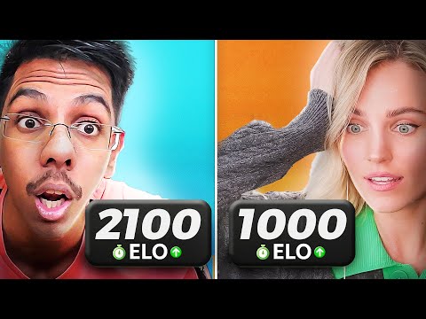 The Difference Between 1000 and 2100 ELO