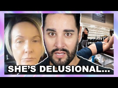 ENTITLED KAREN gets banned from her gym!!