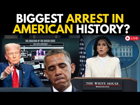 Obama ARREST LIVE | Tulsi Gabbard Reveals Charges? Trump Orders Biggest Arrest | US News | Karoline