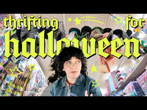 Stop doomscrolling & come thrift with me for HALLOWEEN 🎃🕸️