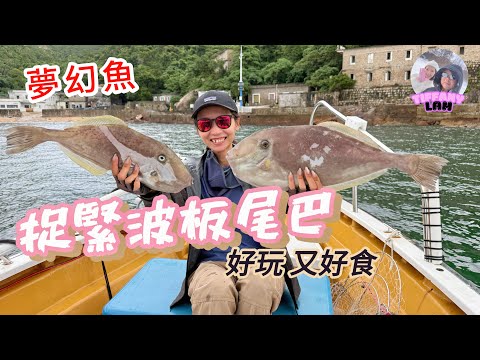 捉緊波板尾巴#夢幻魚種#boatgame #船釣#好玩又好食