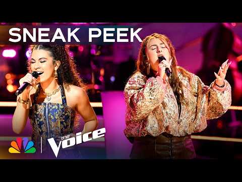 Liv Ciara and Mikenley Brown's Silky Smooth Vocals Blend Beautifully | The Voice Battles | NBC