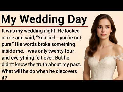 Learn English Through Story Level 3 | Graded Reader | English Story | My Wedding Day |Listen English