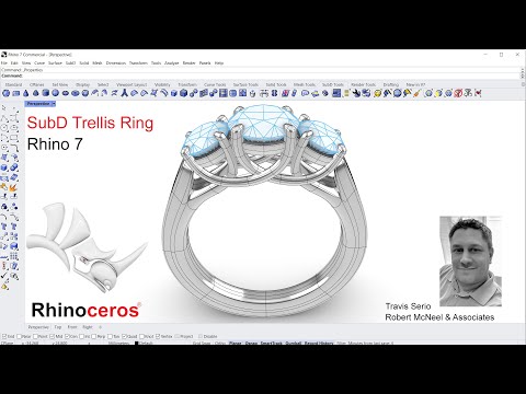 SubD Trellis Ring