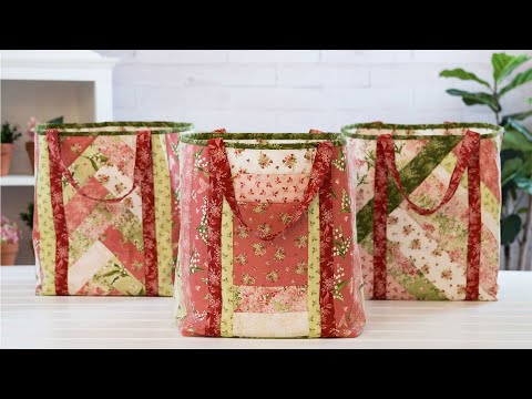 Making June Tailor Shopper Totes | a Shabby Fabrics Tutorial