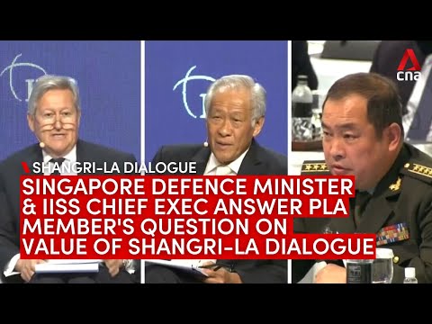 China PLA member asks about role of Shangri-La Dialogue, if it's serving interest of US and allies
