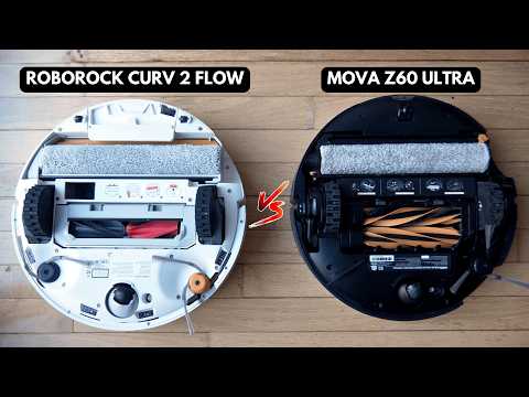 Roborock Curv 2 Flow vs Mova Z60 Ultra: The Ultimate Roller Mop Battle!