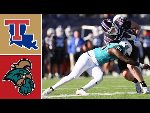 Coastal Carolina vs Louisiana Tech Highlights | 2025 College Football Technologies Independence Bowl