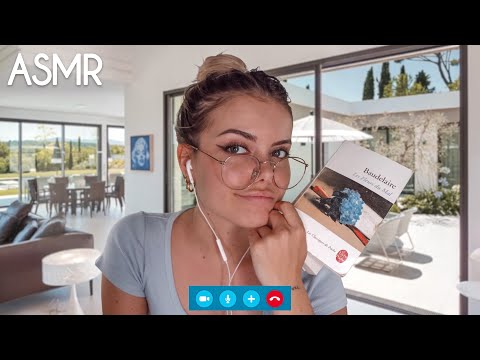 Cours en visio avec ta prof *soft spoken* (Roleplay)