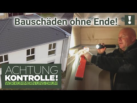 Fertighaus wird zu FASS ohne BODEN! Ein MANGEL nach dem anderen! | Achtung Kontrolle
