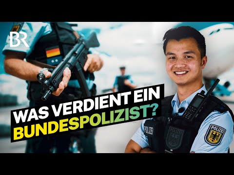 Auf Streife am Flughafen: Spannender Alltag & gutes Gehalt als Bundespolizist | Lohnt sich das? | BR