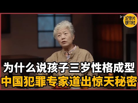 为什么说孩子三岁性格成型？中国犯罪专家道出惊天秘密#历史 #文化 #聊天 #纪实 #窦文涛 #马未都 #马家辉 #周轶君 #熱門 #推薦 #香港