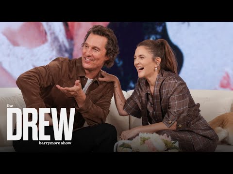 Matthew McConaughey Answers Surprise Questions from His Kids About Parenting | Drew Barrymore Show