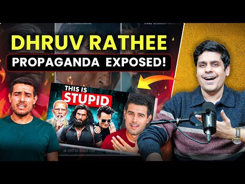 DHRUV RATHEE TROLLED, EXPOSED ON DHURANDHAR REVIEW | WHY HE IS DANGEROUS AND STUPID BOTH