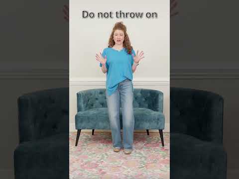 Master Your Wide Leg Jeans Style With These Must Know Tips! #shorts