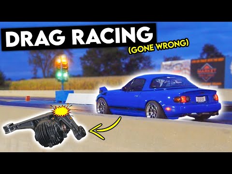 How 388WHP DESTROYED My Miata's Differential... (Drag Racing CARNAGE)