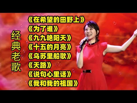 经典老歌《在希望的田野上》《为了谁》《九九艳阳天》十五的月亮