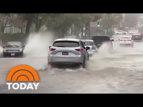 California battered by more historic rain and flooding