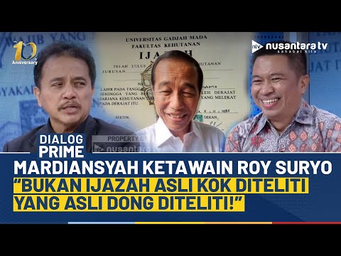 Mardiansyah Semar Ketawain Roy Suryo soal Ijazah Jokowi: Yang Asli Dong Diteliti! | DIALOG PRIME