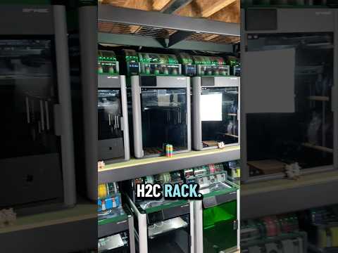 What to print on the Bambu Lab H2C Rack #bambulab #3dprinting #H2C @B@BambuLab