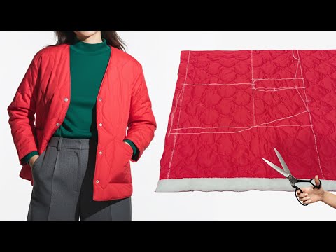 Quilted jacket β
Easy cutting and sewing for beginners