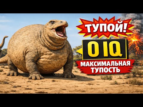 МОЗГ РАЗМЕРОМ С КУЛАК! ТОП-5 САМЫХ ГЛУПЫХ ДИНОЗАВРОВ