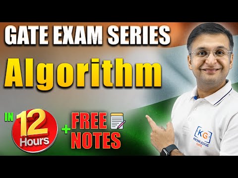 Algorithm | Algo in one shot | Complete GATE Course | Hindi #withsanchitsir