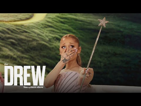 Ariana Grande Has Emotional Reaction to Special "Wizard of Oz" Surprise | The Drew Barrymore Show