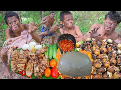 How to Cook Egg, Duck, and Squid in the Jungle: Exotic Jungle Cooking Adventure for Food Enthusiasts