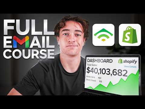 Ecommerce Email Marketing 2025 Free Course (8+ Hours) | Klaviyo & Shopify