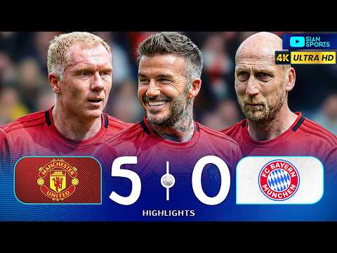 EVEN RETIRED, BECKHAM RETURNS TO MANCHESTER AND PUTS ON AN INSANE SHOW IN A HISTORIC LEGENDS MATCH!