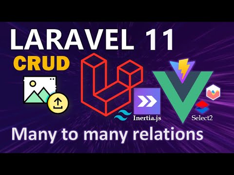 Doble CRUD Laravel 11 Vue 3 con Inertia | Tailwind | ChartJs | Select2 | Subir imágenes | Dashboard