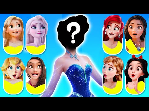 🔥 Guess the Character by their DRESS #16 | Princess Disney Character Quiz, Disney Song 2025