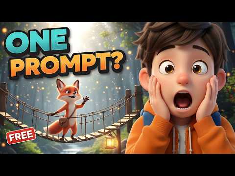 Make a Full 3D AI Cartoon for FREE (Master Prompt + Consistent Characters)