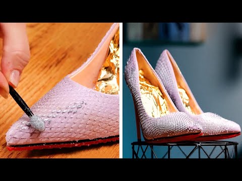How to Upgrade your Old Shoes and Create Unique pair