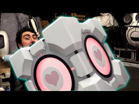 How I made a life-size Companion Cube